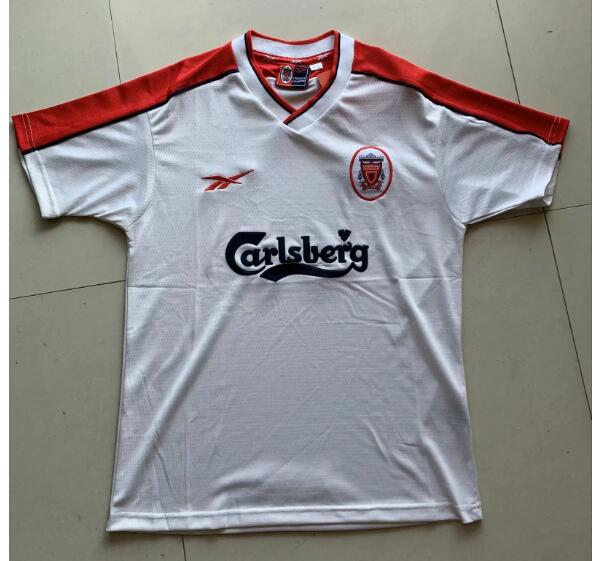 1998-99 Liverpool Retro Away Kit Soccer Jersey